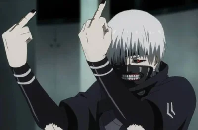 Azur88 - #randomanimeshit #kaneki #tokyoghoul 

Trzymajcie modki. Nie pozdrawiam.. ...