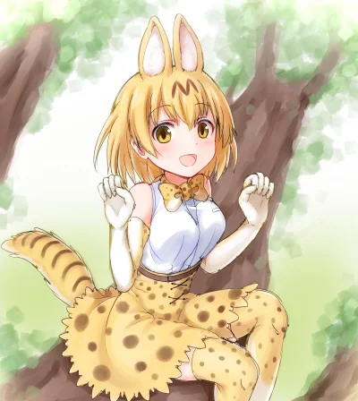 kedzior1916 - #randomanimeshit #kemonofriends #serval #kemonomimi