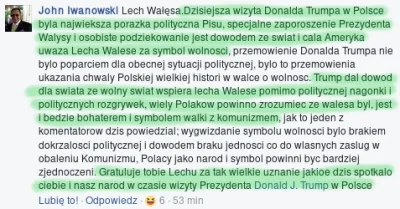 bezczelnie - @KENOX: Za to John z Ameryki napisał nam co się wydarzyło.