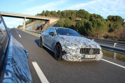 Z.....u - Czterodrzwiowy Mercedes-AMG GT na oficjalnych zdjęciach. Premiera już wkrót...