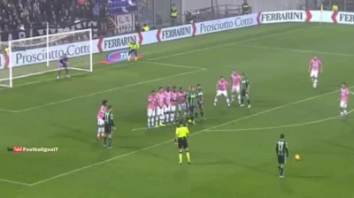 Minieri - Sansone, Sassuolo - Juventus 1:0
#mecz #golgif