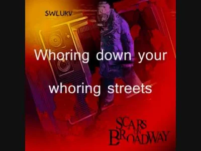 ExitMan - Whoring Streets - Scars on Broadway

#muzyka #rock #scarsonbroadway