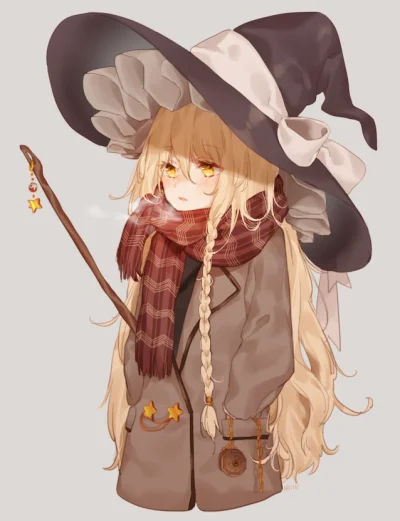 Kunurki - #randomanimeshit #touhou #kirisamemarisa #longhair #yelloweyes #anime