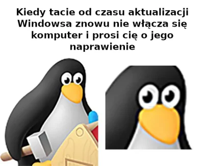 q.....n - #linux #humorobrazkowy #heheszki #windows #memylinuxowe