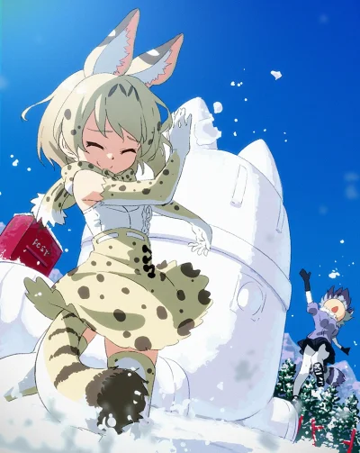 bakayarou - Dajcie mi taką zimę (づ•﹏•)づ.
#randomanimeshit #kemonofriends #serval #lu...