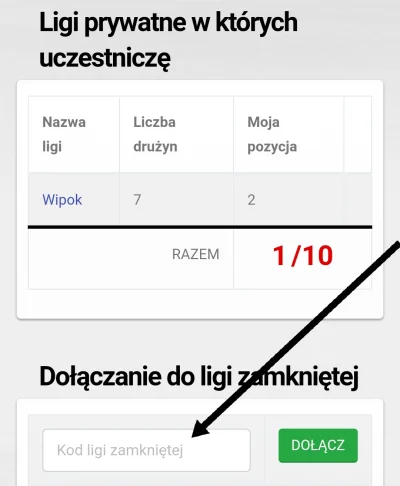 zakmacher - Zachęcam do udziału w #fantasy1liga
Kod ligi wykopowej: b4dd6570
https:...