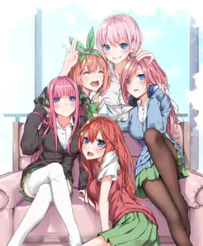 bakayarou - #randomanimeshit #thequintessentialquintuplets #mikunakano #ninonakano #y...