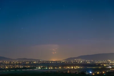 Wujek_Tosiek - a tutaj wielka burza w okolicach Kutno, Konin, Łódź widziana z Brzuśni...