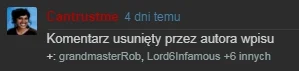 MattJedi - @GrzegorzSkoczylas: Ktoś Ci komentarz usunoł. ( ͡° ʖ̯ ͡°) I jeszcze na cza...