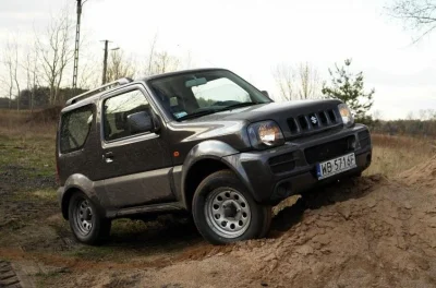 Budo - Suzuki Jimmy to kozak furka. Dobrze sobie radzi w terenie jak na takie maleńst...