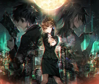 bakayarou - #randomanimeshit #psychopass #kougamishinya #makishimashougo #akanetsunem...