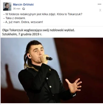 fadeimageone - #tokarczuk #heheszki #nobel 
https://www.facebook.com/photo.php?fbid=...