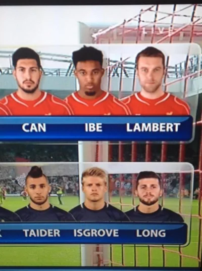 P.....n - What's that, can you be Lambert? No, you can't. 



#mecz #liverpool #premi...