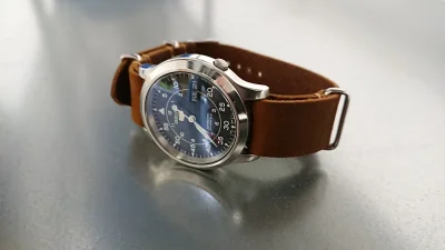 Broximon - Pierwsze modowane Seiko, jaram się mocno.
SNK809 + szafir + polerka koper...