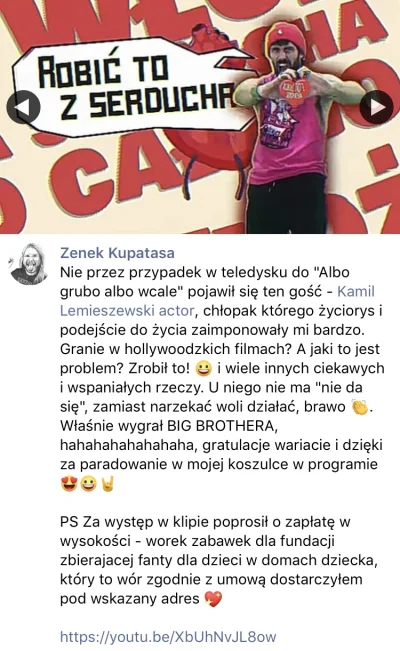 patrycja-ewelina-ka - Gdyby ktoś miał wątpliwości,ze Kamson ma wielkie serce.
#bigbr...