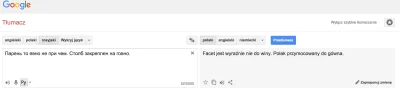 n.....a - Gdzie w tym zdaniu jest słowo "Polak"?
"Парень то явно не при чем. Столб з...