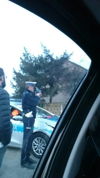 damiandod - uwaga mircy, #policja na wyjeździe z #olkusz zważka XD