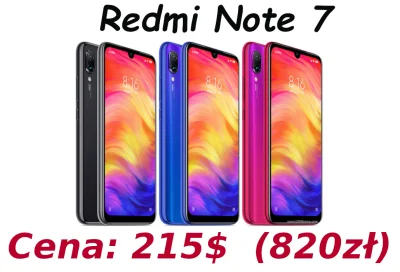 telchina - PAKA KUPONÓW z #telchina .pl np: 

Redmi Note 7 $ 214.99 
Redmi Note 5 ...