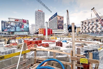 Projekt_Inwestor - A tak powstaje nowa Rotunda PKO w #Warszawa. Widoczny jest już cha...