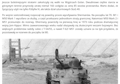 RedBaron - #historia #sherman #czolgi #wojna rozwalali na peczki t-54 i IS3 a dostawa...