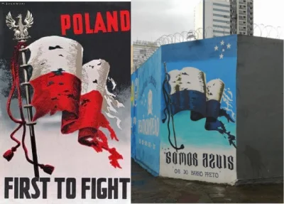 niewidoczny - "Poland first to fight" to plakat, który chyba każdy z nas rozpoznaje. ...