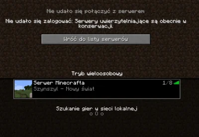 ja3k - Cześć Mirki i Mirabelki.

Problem, nie moge pograć se z ukochanom w Minecraf...