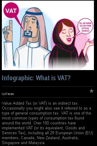 Corranh - Emiraty Arabskie wprowadzaja VAT od 2018 roku.Taki artykul sie pojawil z te...