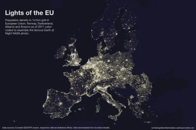 szyy - Światła Europy widziane z orbity

SPOILER

#kartografiaekstremalna #widacz...