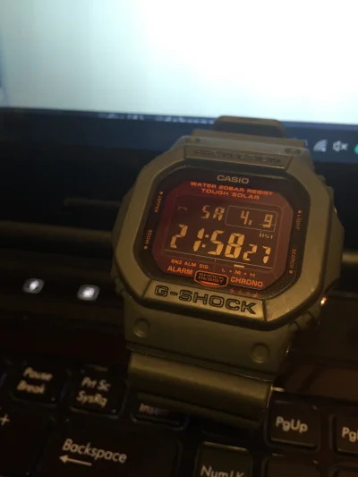 Radosny001 - Mirki, Casio G5600KG, ile może być wart? 
#zegarki