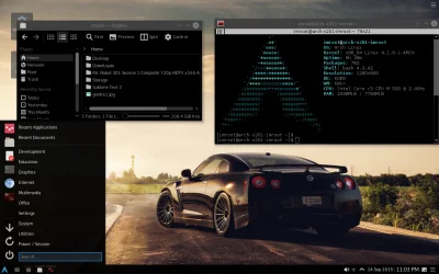 Lechu-Arch-Linux - #pokazpulpit #archlinux #kde #linux