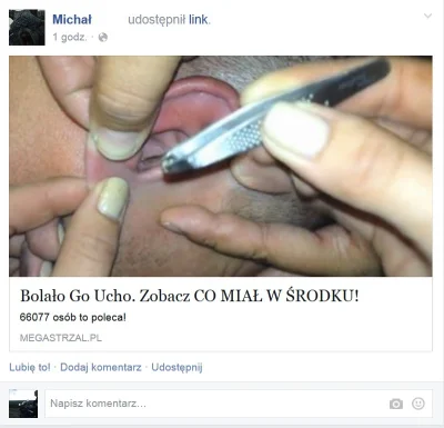 P.....z - beka z ludzi na facebook'u, którzy klikają w zainfekowane artykuły typu "Or...