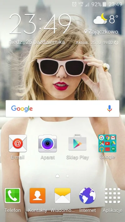 W.....o - Jak moja #tapeta? Ujdzie? #taylorswift #bojowkataylorswift #ladnapani