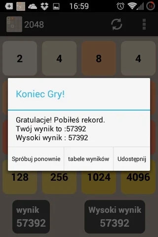 Onikuma - #2048
Gra w to ktoś? Dobry to wynik czy ujowy?