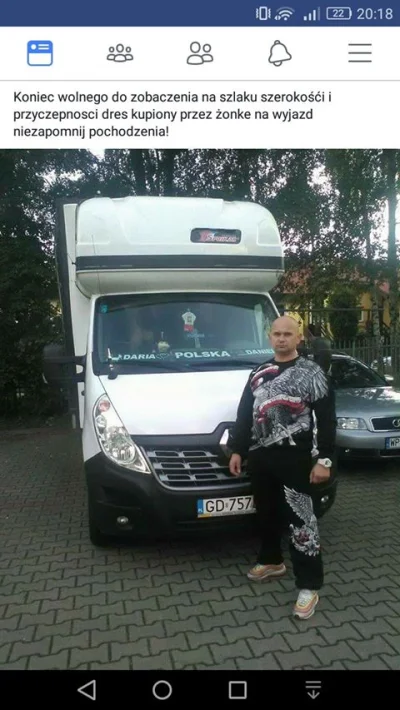 M.....a - Busiarz wyklęty, w Renault Master zamknięty XD
#bekazprawakow #bekazpodlud...