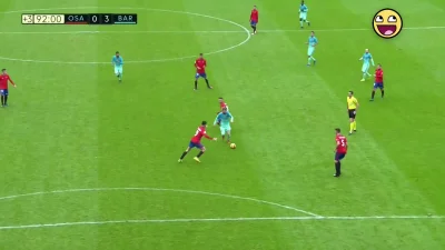 kucyk - OSA 0:3 BAR
90'+2 L. Messi 
(assist by Busquets)

#golgif #golgifhd #mecz...