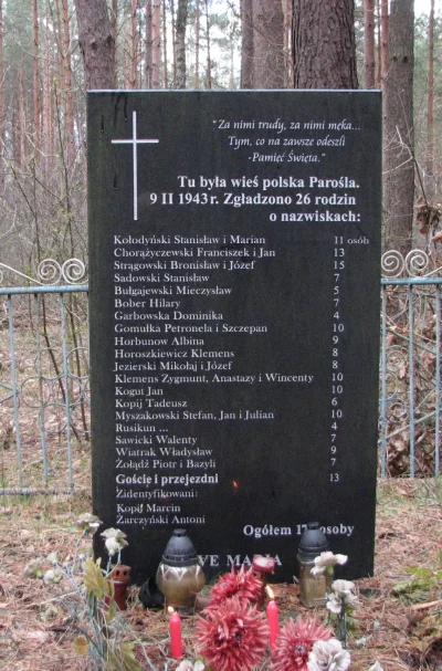 vendaval - Po jednej z wielu polskich wsi na Wołyniu pozostała tylko ta tablica: