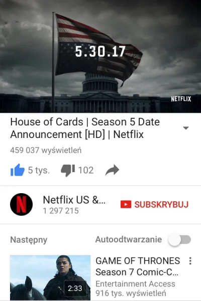 JanXer - #houseofcards Matko, tyle czekania ;(