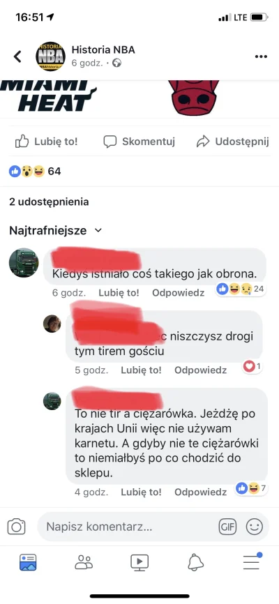 Wariner - Stronka o NBA na Facebooku, ktoś półżartem nawiązuje do zdjęcia profilowego...