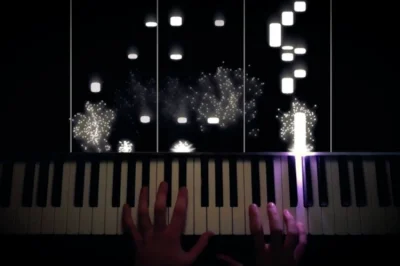Forbot - Gra na pianinie może być atrakcyjna dla uszu, ale również dla oczu. Wystarcz...
