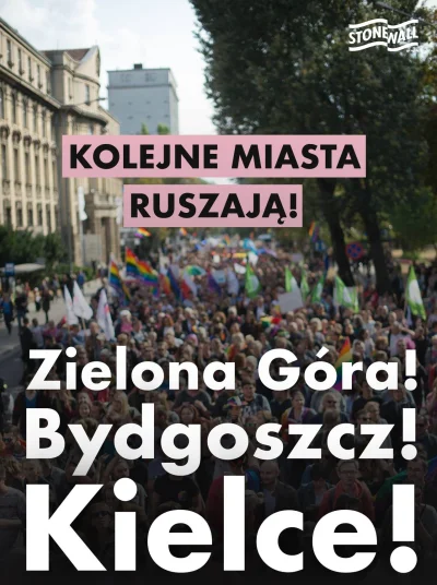 artpop - Marsze Równości w kolejnych miastach ^^ 
#zielonagora #bydgoszcz #kielce 
...