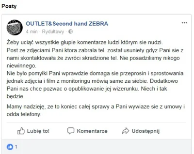 M.....4 - Sklep opublikował post, żeby "uciąć wszystkie głupie komentarze ludzi który...