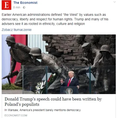 zycie_dobre - ECONOMIST znowu #!$%@? XD

#polityka #bekazlewactwa #trump