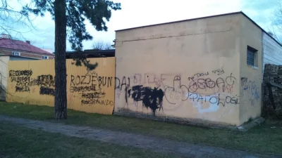 dizzapointed - #polskiepodworka #patologiazmiasta #sebixy #graffiti #grajewo #humorob...