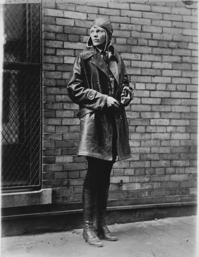 nawon - #fotohistoria #ameliaearhart #1928