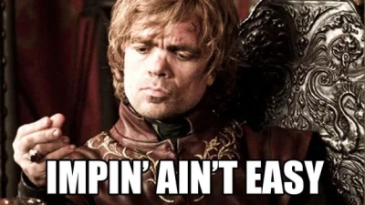 S.....a - @outsidre: 

Za najlepszy obrazek z Tyrionem wygrać można pół królestwa (je...