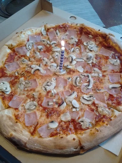 shinman - Dzięki @PizzaPortal za -20% idealnie na moje urodziny :) Pijcie za mną komp...