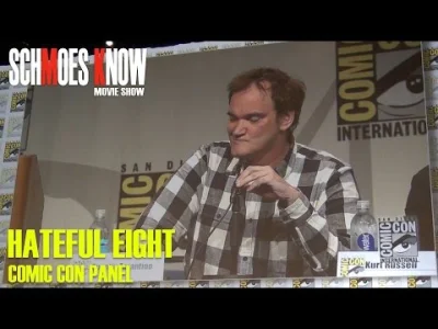 Przystojniak - Cały panel z SDCC

#thehatefuleight #sdcc