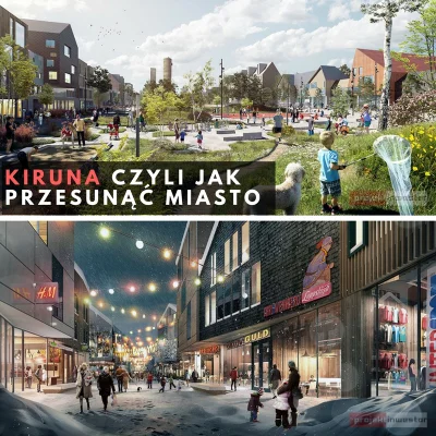 Projekt_Inwestor - Kiruna, czyli jak przesunąć miasto. W Szwecji, w 2014 roku, 145 km...