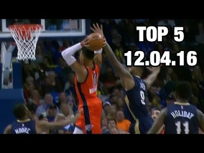 marsellus1 - #nba #nbaseason2017 #top10 #top5 #koszykowka #sport
Top 5 NBA Plays: 4 ...