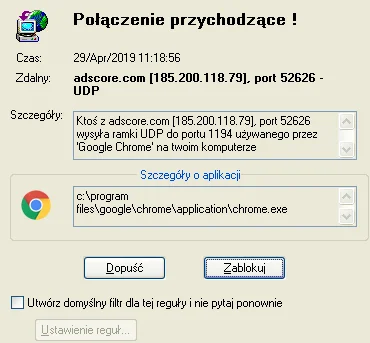 Gej - Gdybym nie miał osobnego firewalla to cały taki syf by przechodził spokojnie pr...